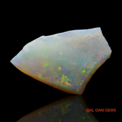 Natural Fire Opal Gemstone 0.90 Cts Loose Fancy Rough From Australia 11x7x2 mm RB-794