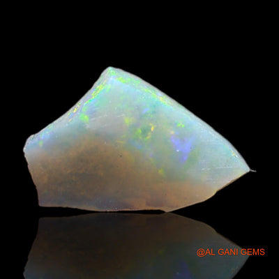 Natural Fire Opal Gemstone 0.90 Cts Loose Fancy Rough From Australia 11x7x2 mm RB-794