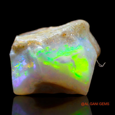 1.50 Cts Natural Australian Fire Opal Fancy Rough Loose Gemstone For Jewelry 7x9x4 mm RB-795