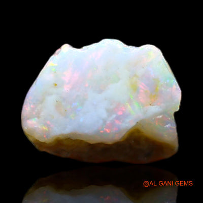 Natural Fire Opal Gemstone 1.60 Cts Loose Fancy Rough From Australia 9x6x4 mm RB-796