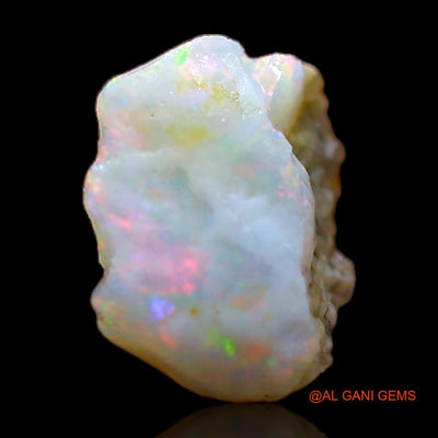 Natural Fire Opal Gemstone 1.60 Cts Loose Fancy Rough From Australia 9x6x4 mm RB-796