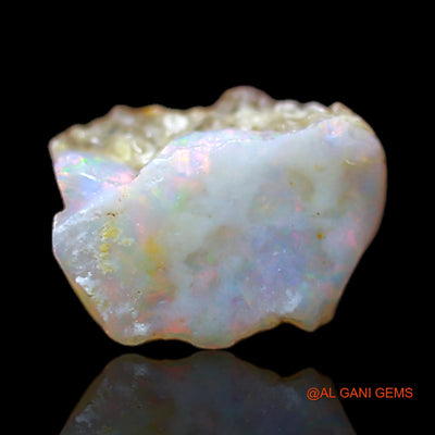 Natural Fire Opal Gemstone 1.60 Cts Loose Fancy Rough From Australia 9x6x4 mm RB-796