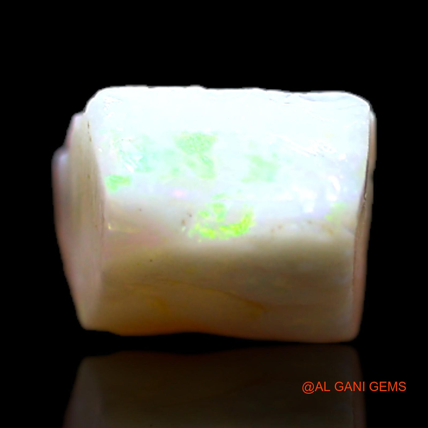 Natural Fire Opal Gemstone 1.70 Cts Loose Fancy Rough From Australia 7x6x4 mm RB-797