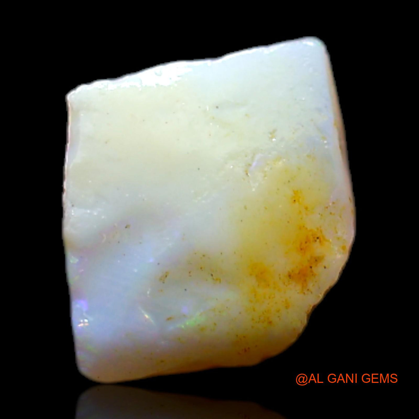 1.20 Cts Natural Australian Fire Opal Loose Gemstone Fancy Rough 7x6x4 mm RB-798