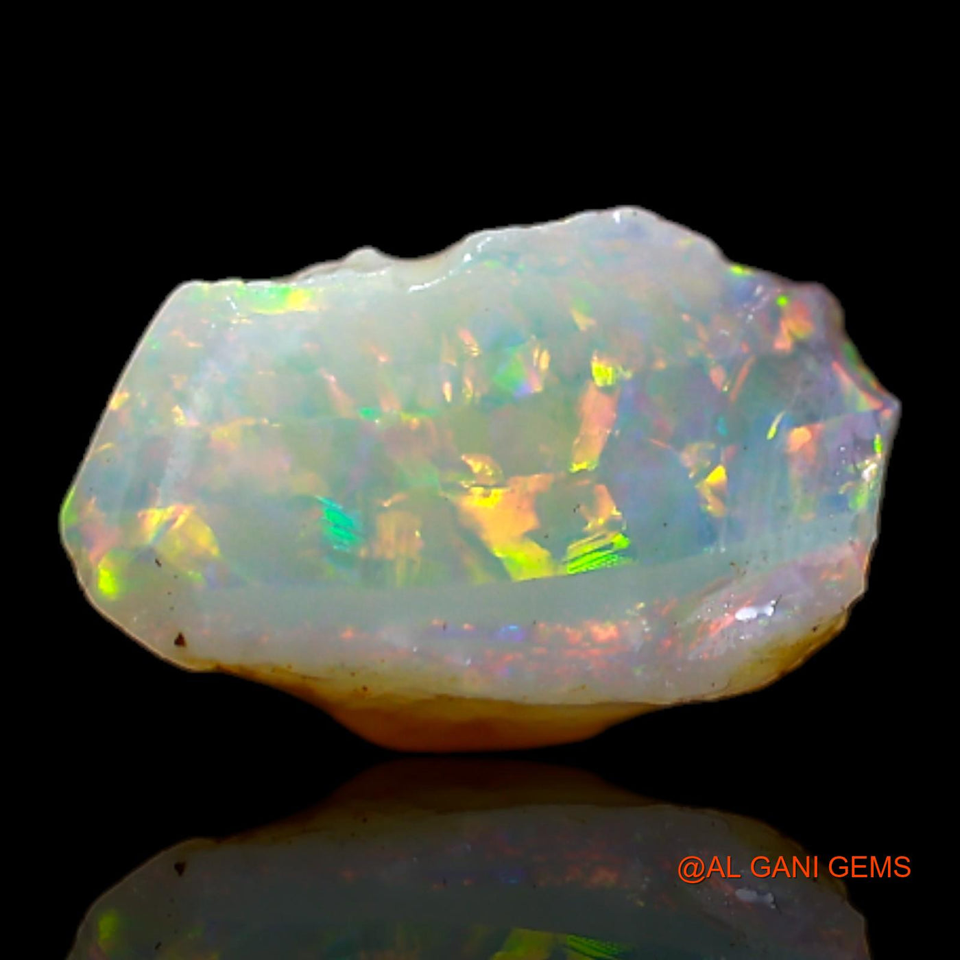 1.30 Cts Natural Australian Fire Opal Loose Gemstone Fancy Rough 9x6x5 mm RB-799
