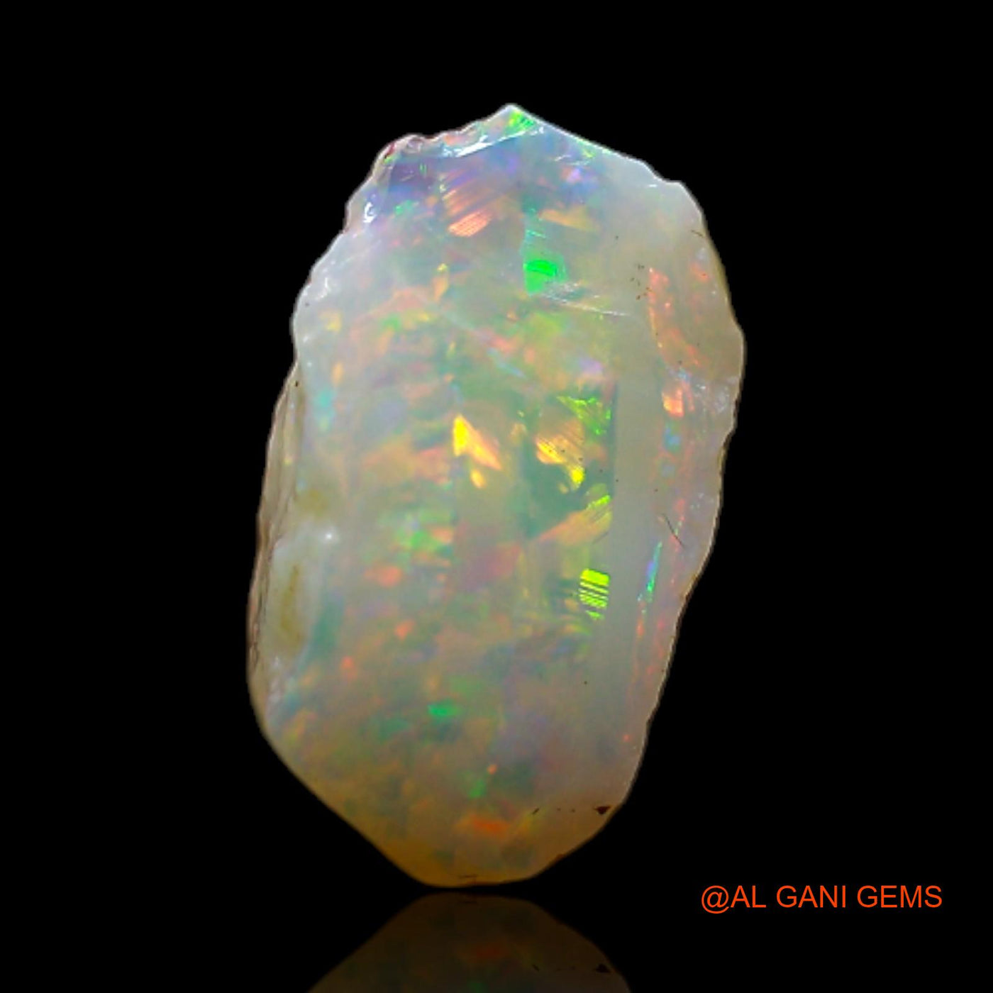 1.30 Cts Natural Australian Fire Opal Loose Gemstone Fancy Rough 9x6x5 mm RB-799