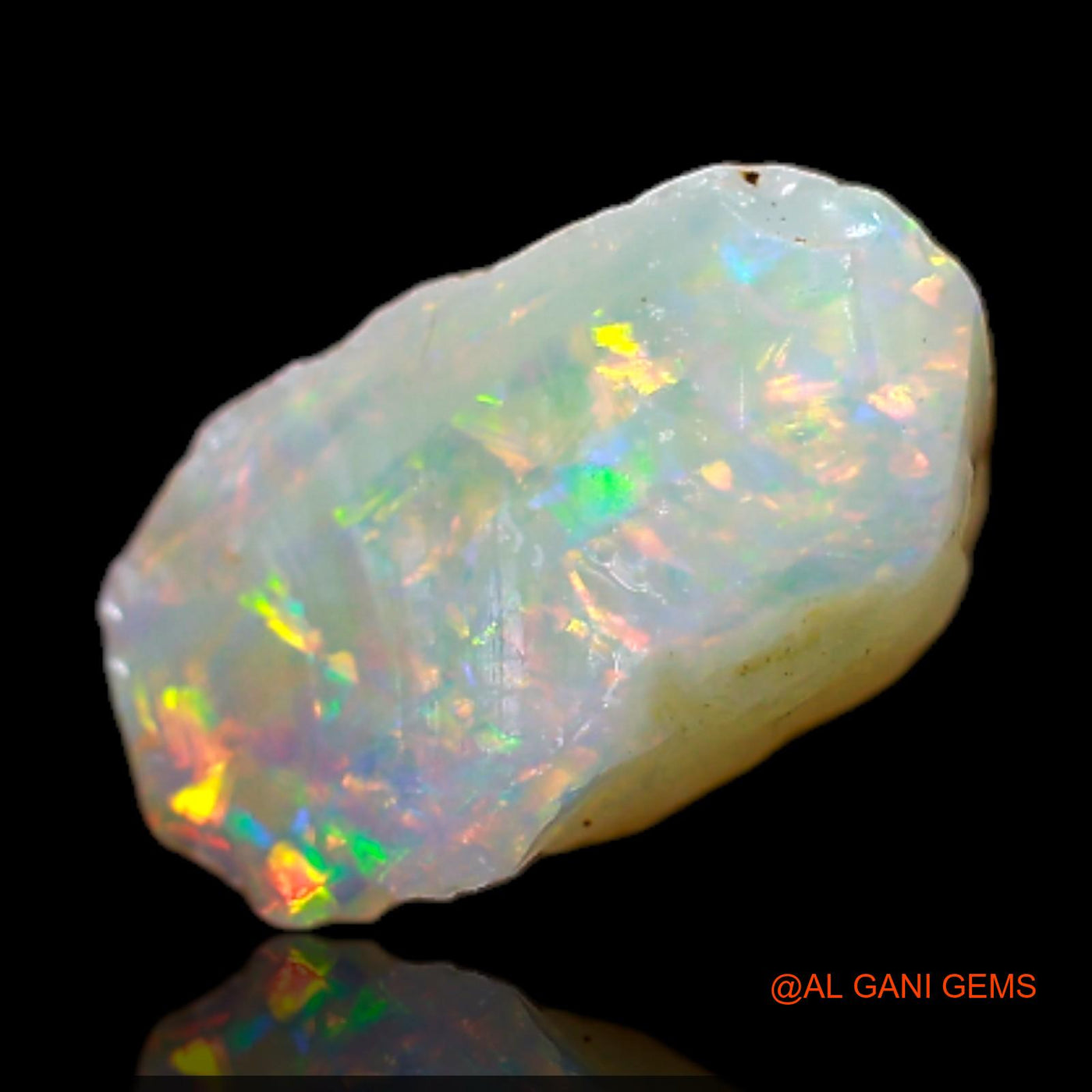 1.30 Cts Natural Australian Fire Opal Loose Gemstone Fancy Rough 9x6x5 mm RB-799