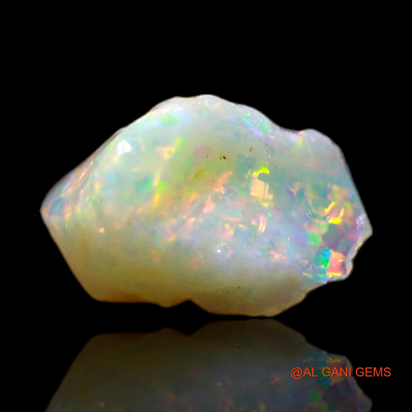 1.30 Cts Natural Australian Fire Opal Loose Gemstone Fancy Rough 9x6x5 mm RB-799