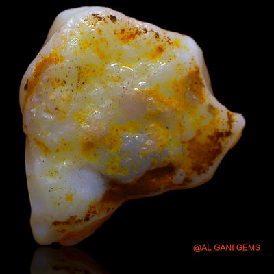 8.25 Cts Natural Australian Fire Opal Loose Gemstone Fancy Rough 17x15x5 mm RB-79