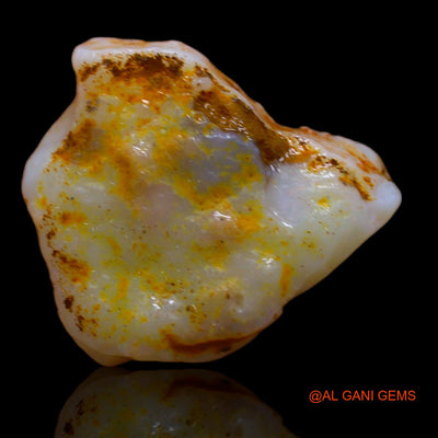 8.25 Cts Natural Australian Fire Opal Loose Gemstone Fancy Rough 17x15x5 mm RB-79