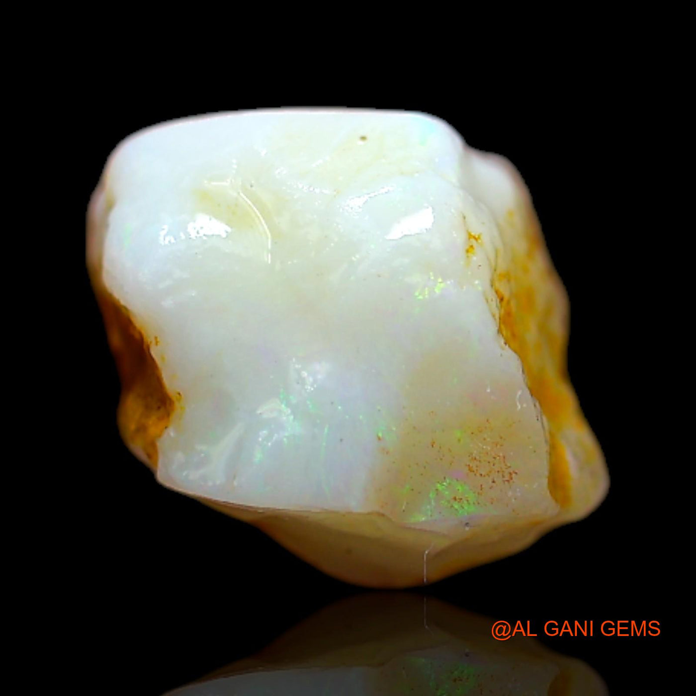 3.50 Cts Natural Australian Fire Opal Loose Gemstone Fancy Rough 8x8x8 mm RB-800