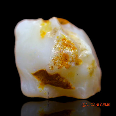 3.50 Cts Natural Australian Fire Opal Loose Gemstone Fancy Rough 8x8x8 mm RB-800