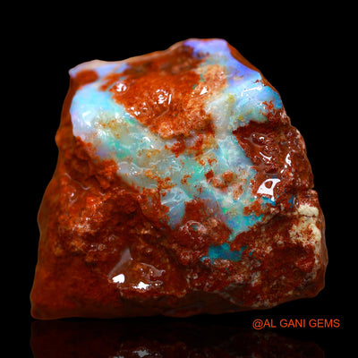 Natural Untreated Fire Opal Loose Gemstone Fancy Rough From Australia 88.00 Cts 35x33x16 mm RB-802