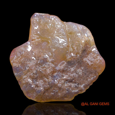Natural Untreated Opal Loose Gemstone Fancy Rough From Australia 40.00 Cts 35x32x7 mm RB-803
