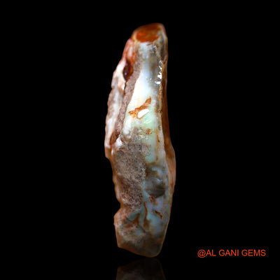 53.00 Cts Natural Australian Fire Opal Loose Gemstone Fancy Rough 42x23x12 mm RB-804