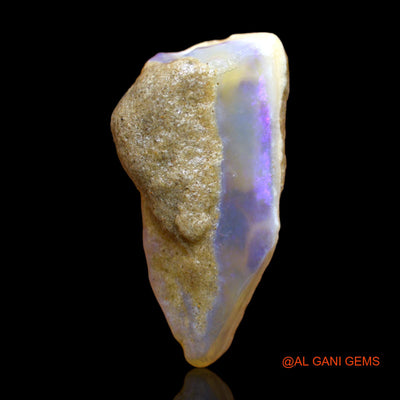 45.00 Cts Natural Australian Fire Opal Loose Gemstone Fancy Rough 40x21x11 mm RB-806