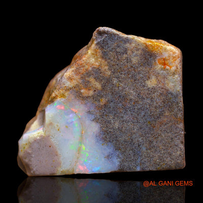 50.00 Cts Unheated Australian Fire Opal Loose Gemstone Fancy Rough Natural 30x24x13 mm RB-808