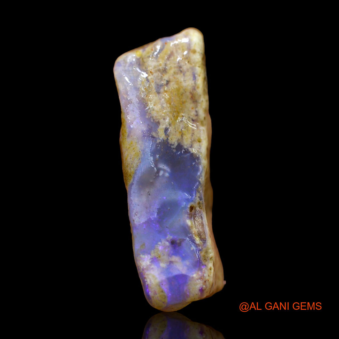 40.00 Cts Natural Australian Fire Opal Loose Gemstone Fancy Rough 33x16x10 mm RB-809