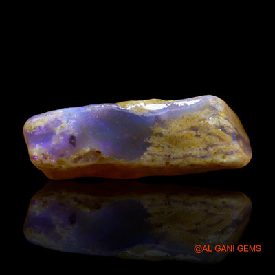40.00 Cts Natural Australian Fire Opal Loose Gemstone Fancy Rough 33x16x10 mm RB-809