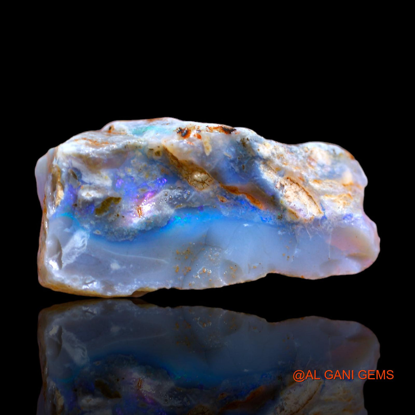 30.00 Cts Natural Australian Fire Opal Loose Gemstone Fancy Rough 26x22x13 mm RB-810