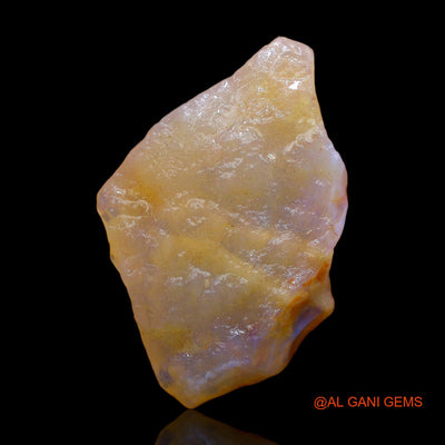 37.00 Cts Unheated Australian Fire Opal Loose Gemstone Fancy Rough Natural 38x25x9 mm RB-812
