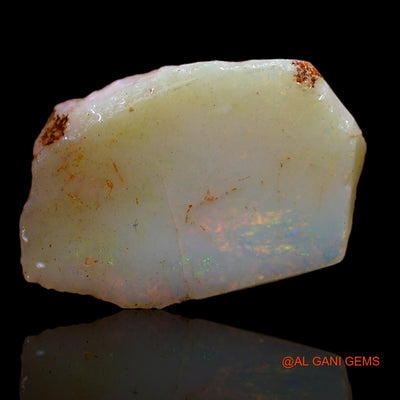5.45 Cts Natural Australian Fire Opal Loose Gemstone Fancy Rough 18x12x3 mm RB-81