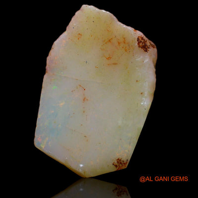 5.45 Cts Natural Australian Fire Opal Loose Gemstone Fancy Rough 18x12x3 mm RB-81
