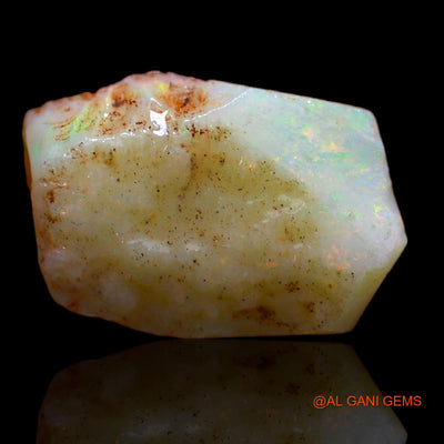 5.45 Cts Natural Australian Fire Opal Loose Gemstone Fancy Rough 18x12x3 mm RB-81