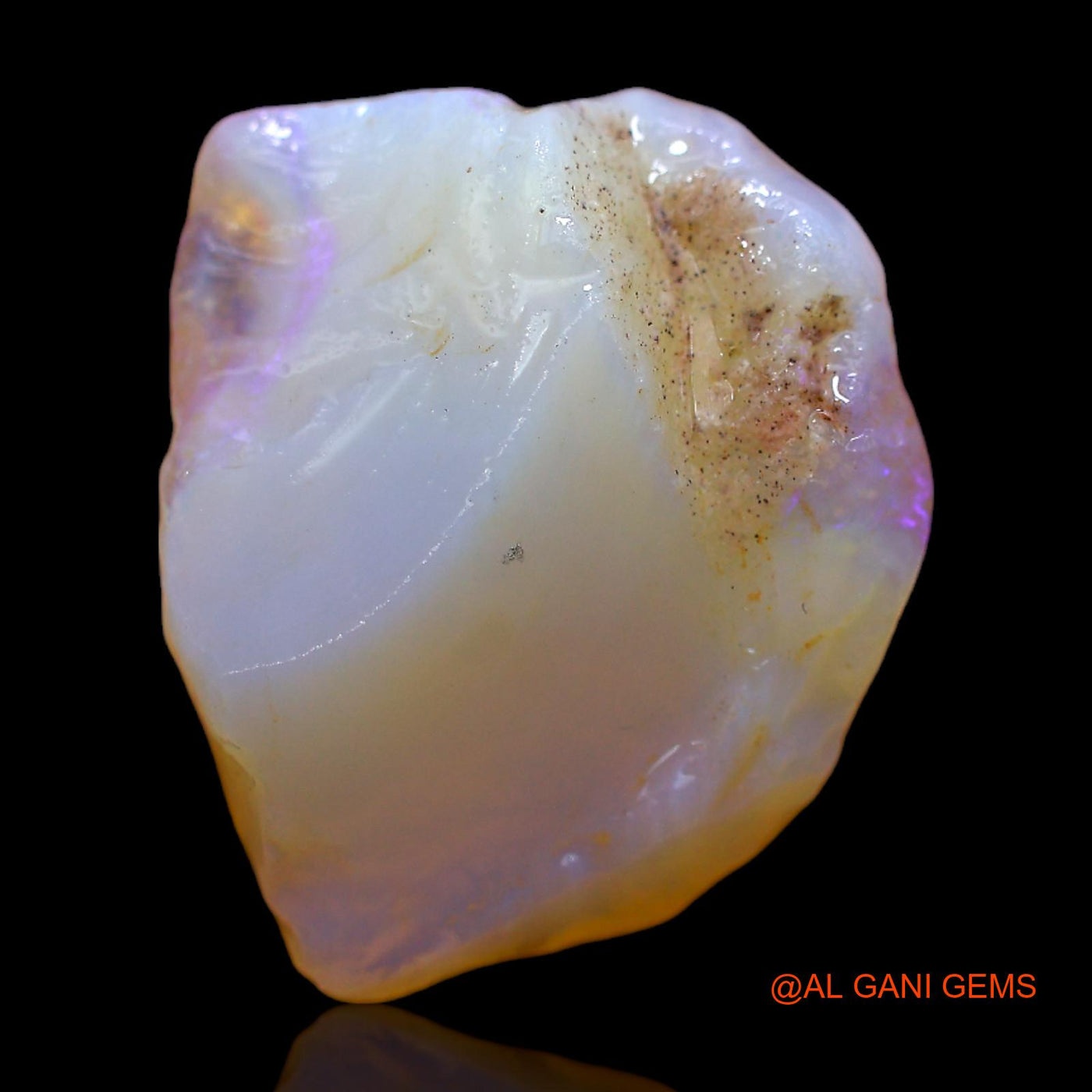 30.00 Cts Natural Australian Fire Opal Fancy Rough Loose Gemstone For Jewelry 22x19x15 mm RB-821