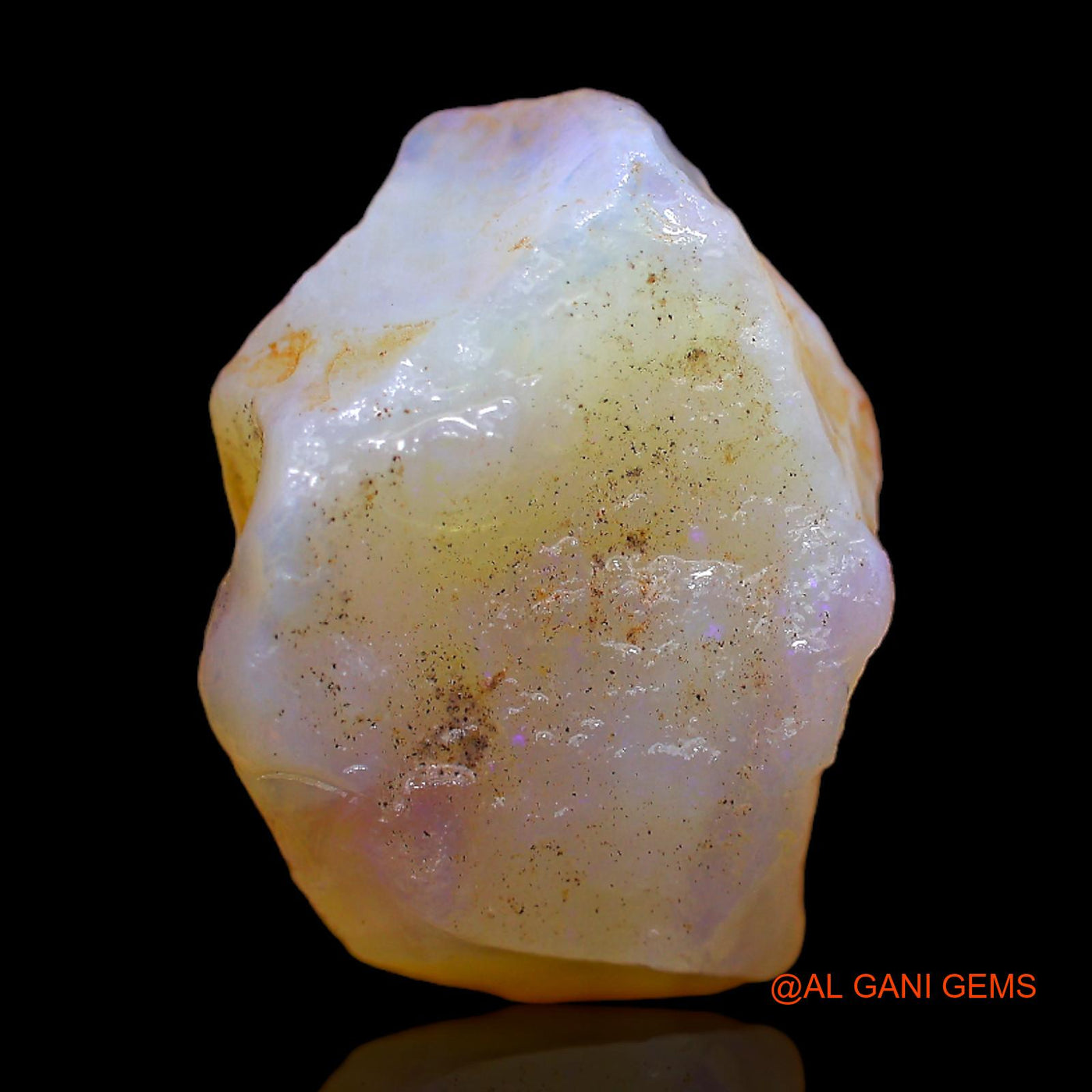 30.00 Cts Natural Australian Fire Opal Fancy Rough Loose Gemstone For Jewelry 22x19x15 mm RB-821