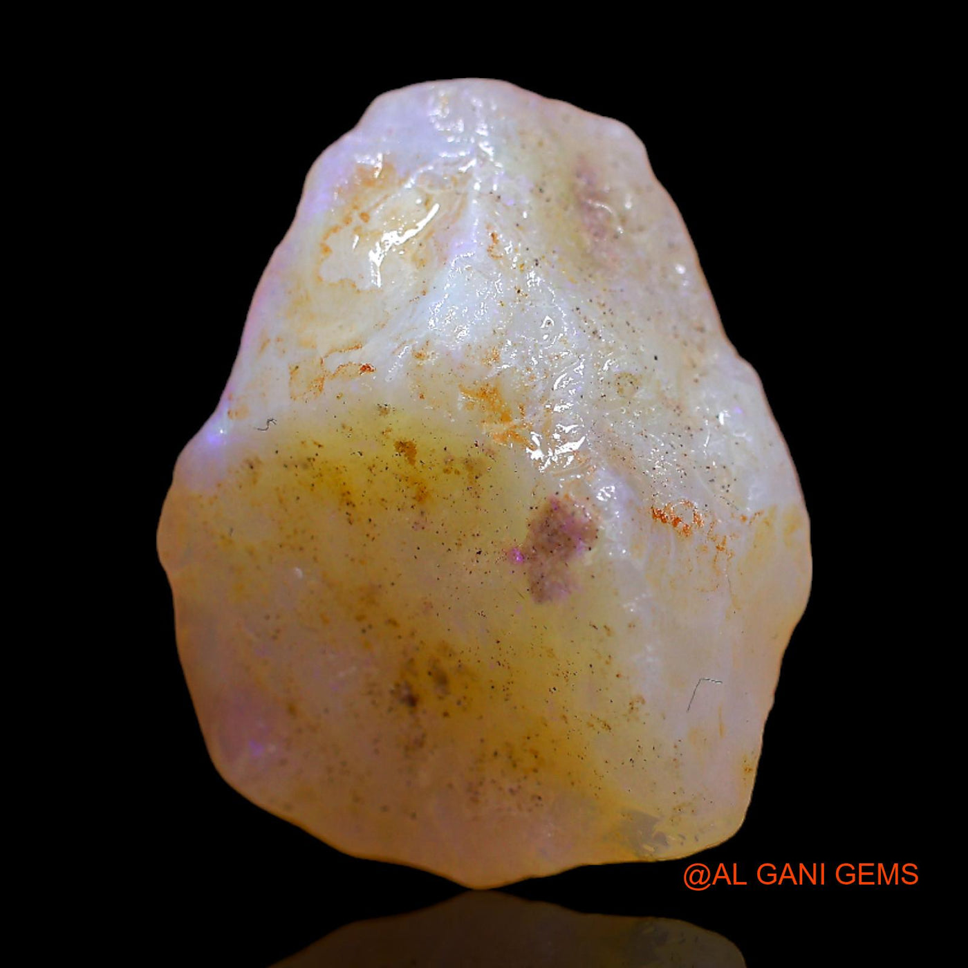30.00 Cts Natural Australian Fire Opal Fancy Rough Loose Gemstone For Jewelry 22x19x15 mm RB-821