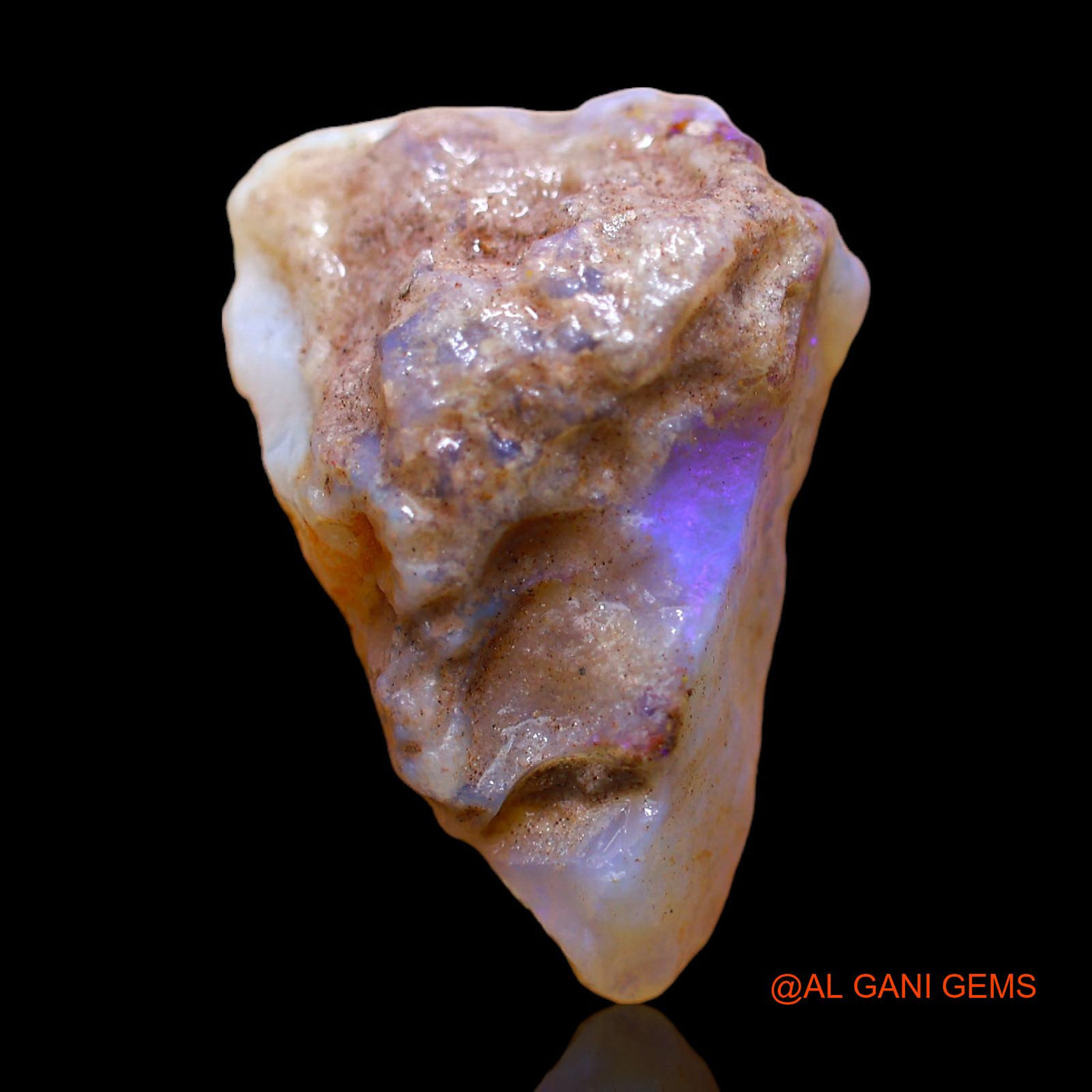 23.00 Cts Unheated Australian Fire Opal Loose Gemstone Fancy Rough Natural 26x18x11 mm RB-822