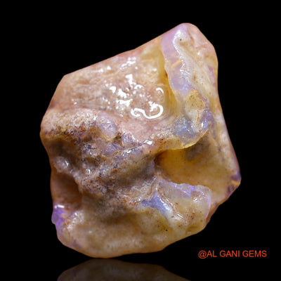 13.00 Cts Unheated Australian Fire Opal Loose Gemstone Fancy Rough Natural 20x19x6 mm RB-823