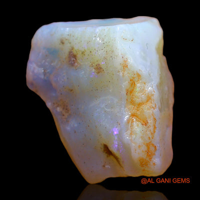 24.00 Cts Natural Australian Fire Opal Loose Gemstone Fancy Rough 21x19x4 mm RB-824