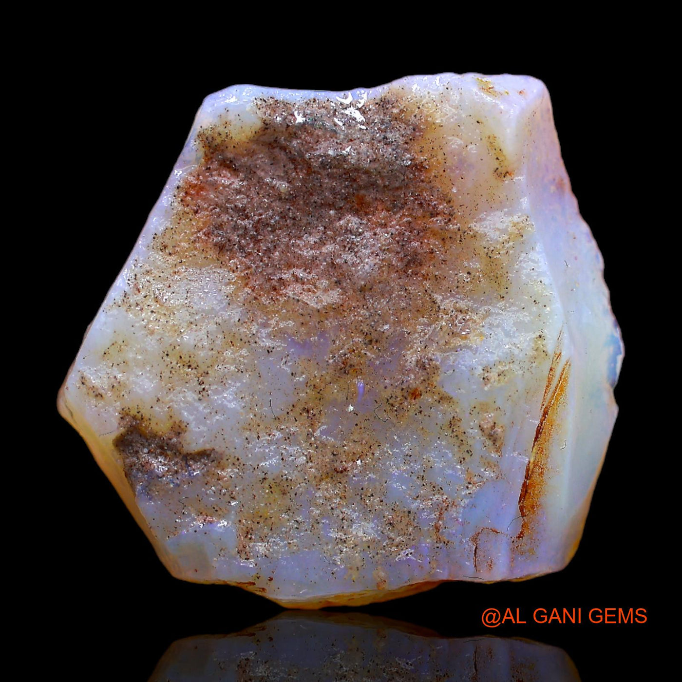 16.00 Cts Unheated Australian Fire Opal Loose Gemstone Fancy Rough Natural 22x21x6 mm RB-825