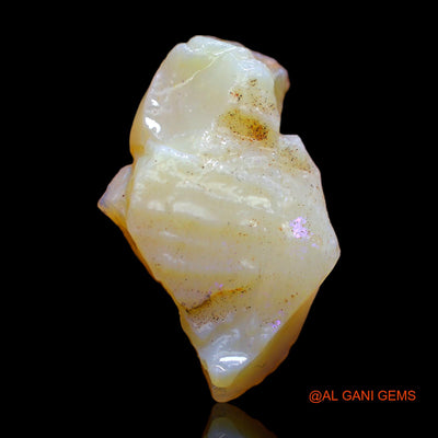 21.00 Cts Natural Australian Fire Opal Loose Gemstone Fancy Rough 28x17x10 mm RB-826