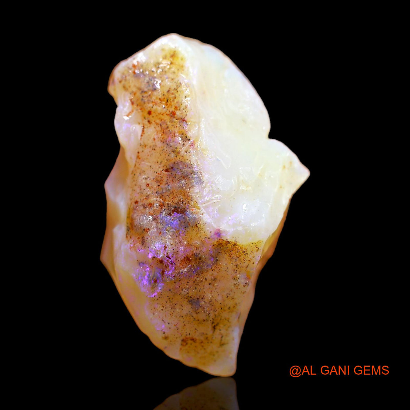 21.00 Cts Natural Australian Fire Opal Loose Gemstone Fancy Rough 28x17x10 mm RB-826