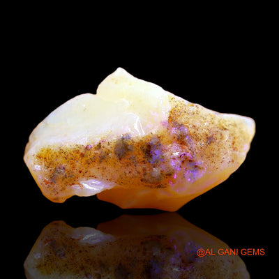 21.00 Cts Natural Australian Fire Opal Loose Gemstone Fancy Rough 28x17x10 mm RB-826
