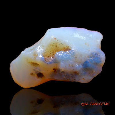 17.00 Cts Natural Australian Fire Opal Loose Gemstone Fancy Rough 24x14x11 mm RB-828
