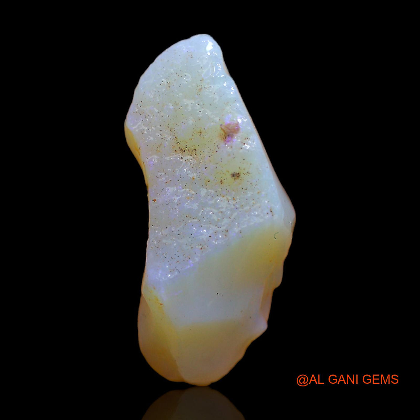 17.00 Cts Natural Australian Fire Opal Loose Gemstone Fancy Rough 24x14x11 mm RB-828