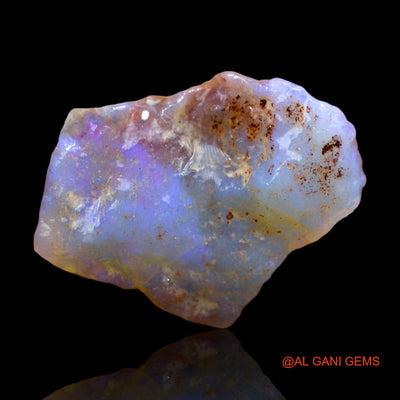 Natural Untreated Fire Opal Loose Gemstone Fancy Rough From Australia 11.00 Cts 22x18x6 mm RB-829