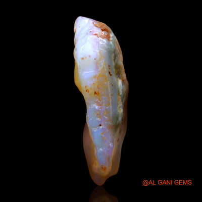 Natural Untreated Fire Opal Loose Gemstone Fancy Rough From Australia 11.00 Cts 22x18x6 mm RB-829