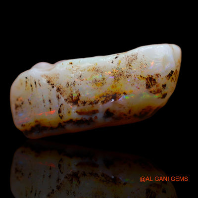 10.75 Cts Natural Australian Fire Opal Loose Gemstone Fancy Rough 21x9x8 mm RB-82