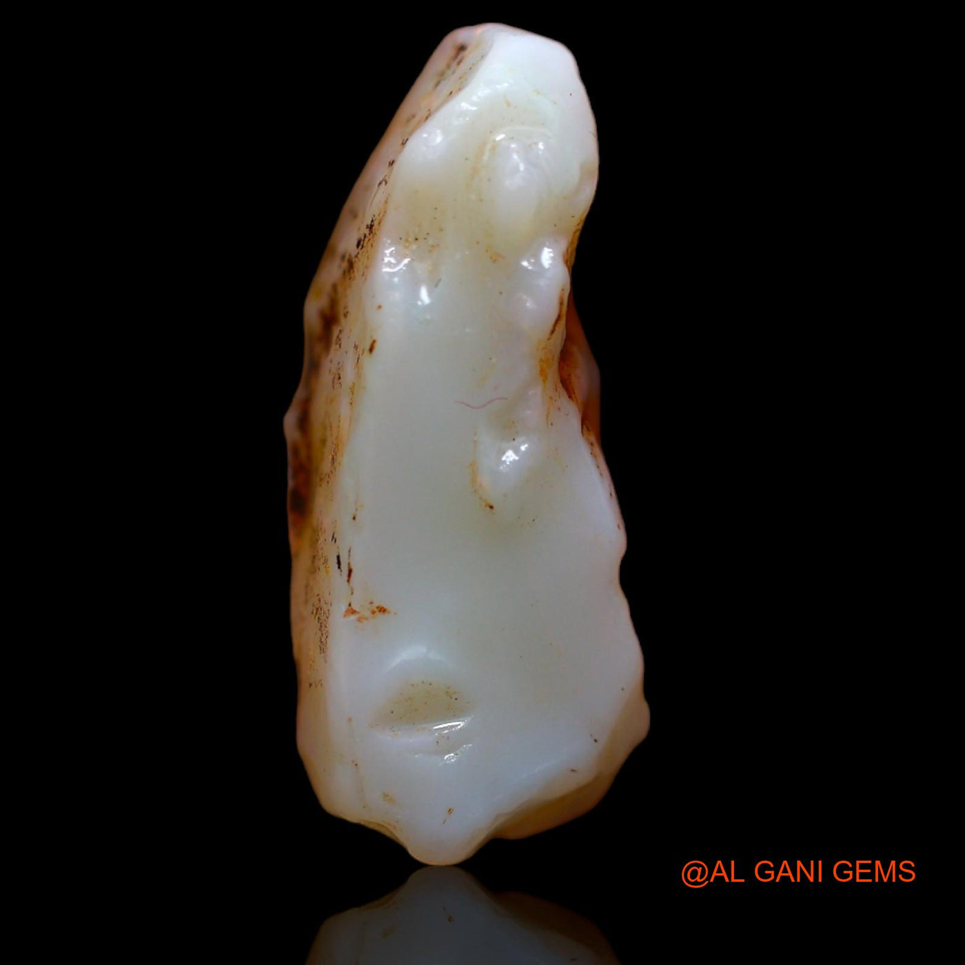 10.75 Cts Natural Australian Fire Opal Loose Gemstone Fancy Rough 21x9x8 mm RB-82