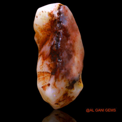 10.75 Cts Natural Australian Fire Opal Loose Gemstone Fancy Rough 21x9x8 mm RB-82