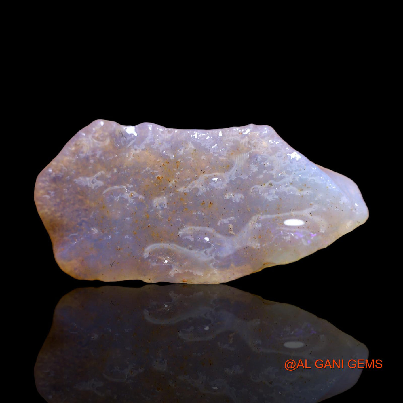 12.00 Cts Natural Australian Fire Opal Loose Gemstone Fancy Rough 28x14x6 mm RB-830