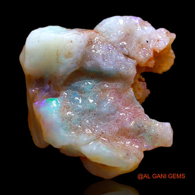 12.00 Cts Natural Australian Fire Opal Loose Gemstone Fancy Rough 20x20x9 mm RB-833