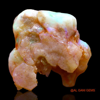 12.00 Cts Natural Australian Fire Opal Loose Gemstone Fancy Rough 20x20x9 mm RB-833