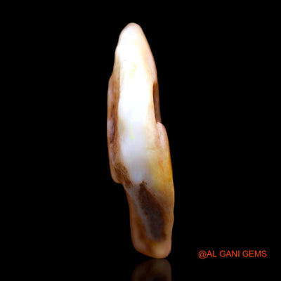 10.00 Cts Unheated Australian Fire Opal Loose Gemstone Fancy Rough Natural 21x21x5 mm RB-834