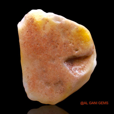 10.00 Cts Unheated Australian Fire Opal Loose Gemstone Fancy Rough Natural 21x21x5 mm RB-834